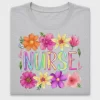 Floral Nurse DTF Transfer