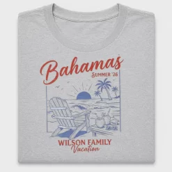 Retro Bahamas Summer Vacation DTF Transfer