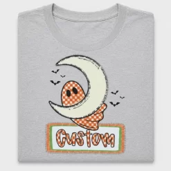 Halloween Ghost Moon Custom DTF Transfer