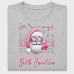 Hackleburg North Carolina Santa DTF Transfer