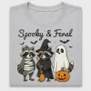 Spooky & Feral Halloween Raccoon DTF Transfer