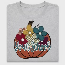 Retro Pumpkin Floral DTF Transfer