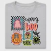 Spooky Boo Halloween Collage DTF Transfer
