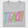Retro Teach DTF Transfer