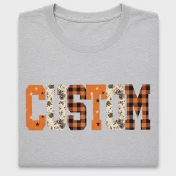 Custom Name Halloween Patchwork DTF Transfer