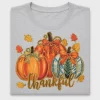 Thankful Pumpkin Bow DTF Transfer