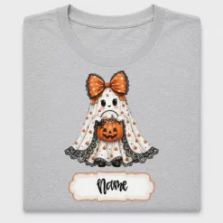 Cute Ghost Pumpkin Halloween DTF Transfer