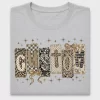 Coquette Western Patchwork Name DTF Transfer