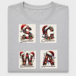 Personalized Christmas Name DTF Transfer