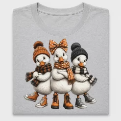 Cozy Fall Goose Trio DTF Transfer