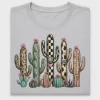 Western Cactus Garden DTF Transfer
