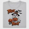Trick or Treat Ghost Rhinestone DTF Transfer