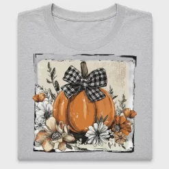 Fall Pumpkin Floral DTF Transfer