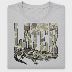 Vintage Alligator Camo DTF Transfer