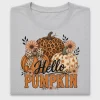 Hello Pumpkin Leopard DTF Transfer