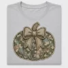 Faux Patchwork Camo Pumpkin DTF Transfer