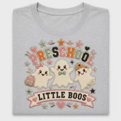 Little Boos Faux Chenille Preschool DTF Transfer
