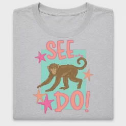 See Monkey Do DTF Transfer