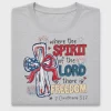 Where the Spirit of the Lord is Freedom DTF Transfer