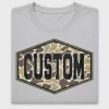Custom Distressed Camo DTF Transfer