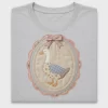 Cottage Goose Patch DTF Transfer