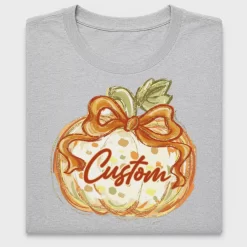 Custom Glitter Pumpkin DTF Transfer