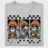 Retro Raccoon Pumpkin Spice DTF Transfer