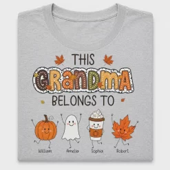 Personalized Grandma Fall DTF Transfer