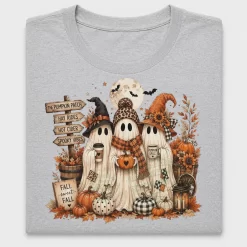 Fall Ghost Pumpkin DTF Transfer