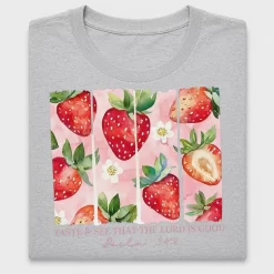 Strawberry Taste and See DTF Transfer