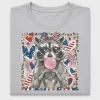 Patriotic Raccoon DTF Transfer
