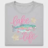 Lake Life Fish DTF Transfer