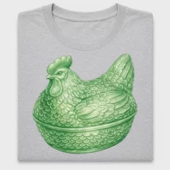 Vintage Jadeite Hen DTF Transfer