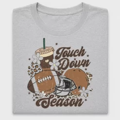 Retro Touchdown Season DTF Transfer