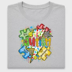 Autism Love Puzzle DTF Transfer Design