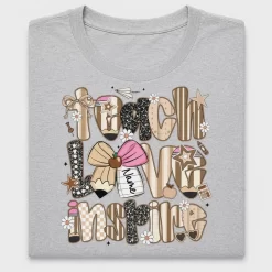 Teach Love Inspire Coquette DTF Transfer