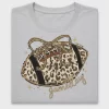 Gameday Leopard Football Handbag DTF Transfer