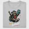 Funny Raccoon Back to School DTF Transfer