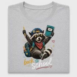 Funny Raccoon Back to School DTF Transfer
