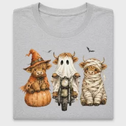 Halloween Highland Cow DTF Transfer