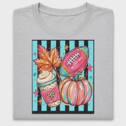 Fall Football Pumpkin DTF Transfer