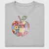 Patchwork Apple Floral DTF Transfer