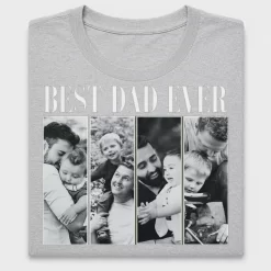 Best Dad Ever Photo Collage DTF Transfer