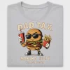 Retro Dad Tax Burger DTF Transfer