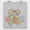 Coquette Christmas Wreath DTF Transfer