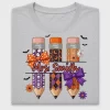Halloween Teacher Pencil DTF Transfer