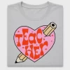 Teach Love Heart DTF Transfer