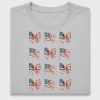 Patriotic Coquette Bow DTF Transfer