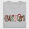 Christmas Mama Coquette Bow DTF Transfer