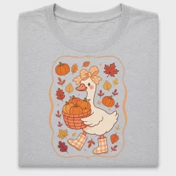 Fall Goose Pumpkin DTF Transfer